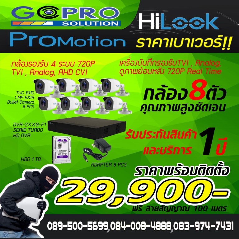 1MP 8Hilook Medium
