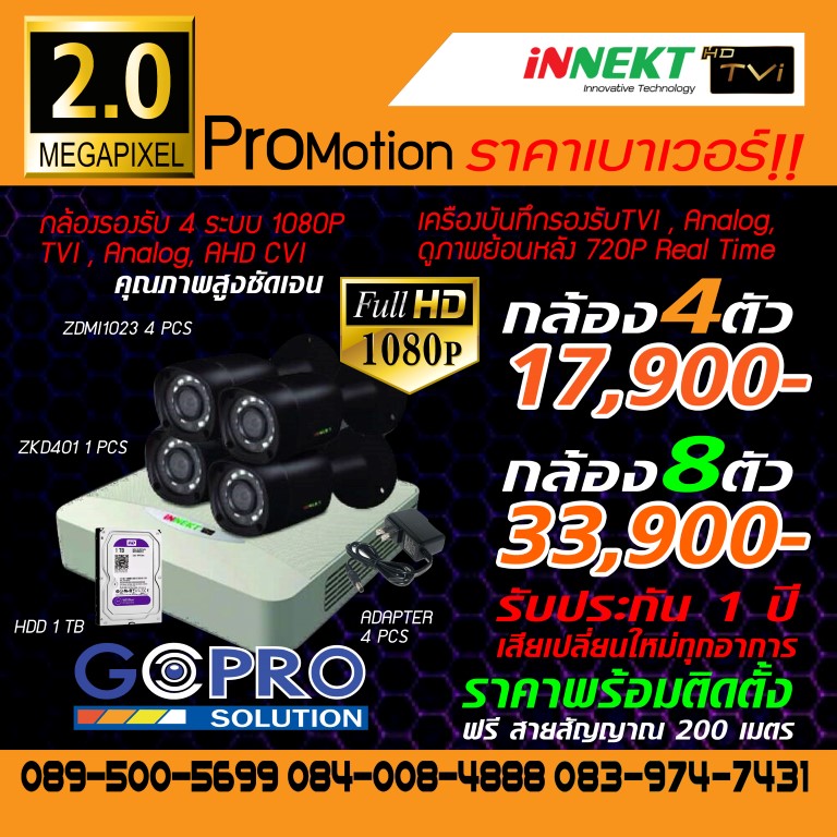 2MP MHD8CH Medium